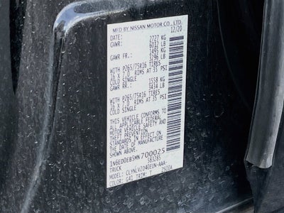 2021 Nissan Frontier PRO-4X