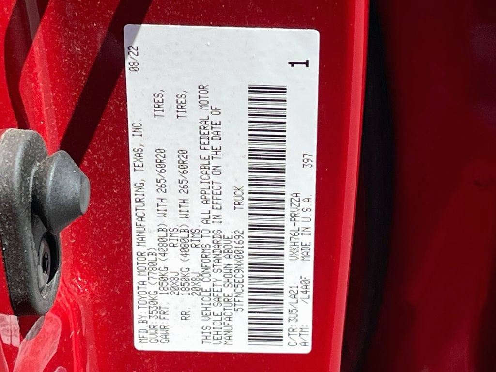 2022 Toyota Tundra 4WD Platinum Hybrid