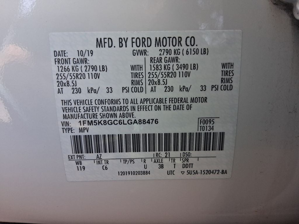 2020 Ford Explorer ST