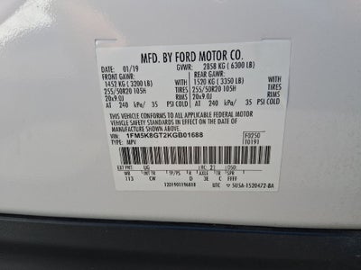 2019 Ford Explorer Sport