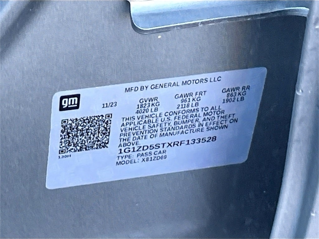 2024 Chevrolet Malibu LT 1LT