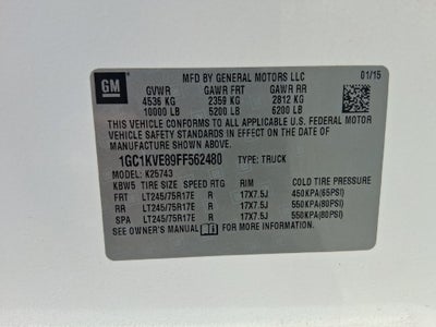 2015 Chevrolet Silverado 2500HD LT