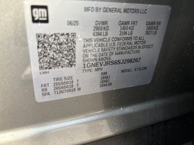 2025 Chevrolet Traverse Z71