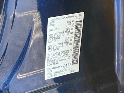 2021 Nissan Titan SV