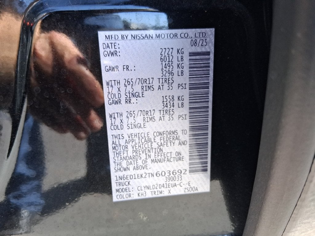 2026 Nissan Frontier PRO-4X