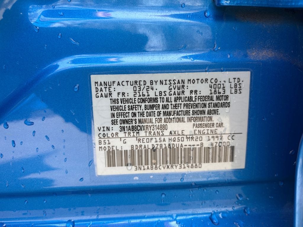 2024 Nissan Sentra SV