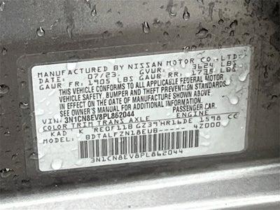 2023 Nissan Versa 1.6 SV