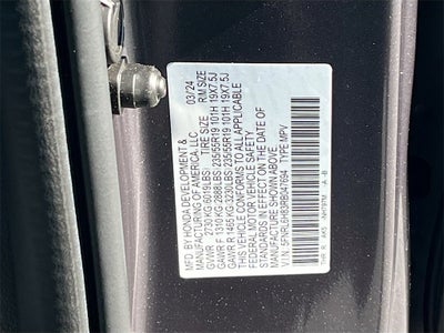 2024 Honda Odyssey Touring