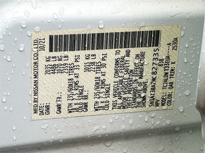 2021 Nissan Rogue SV