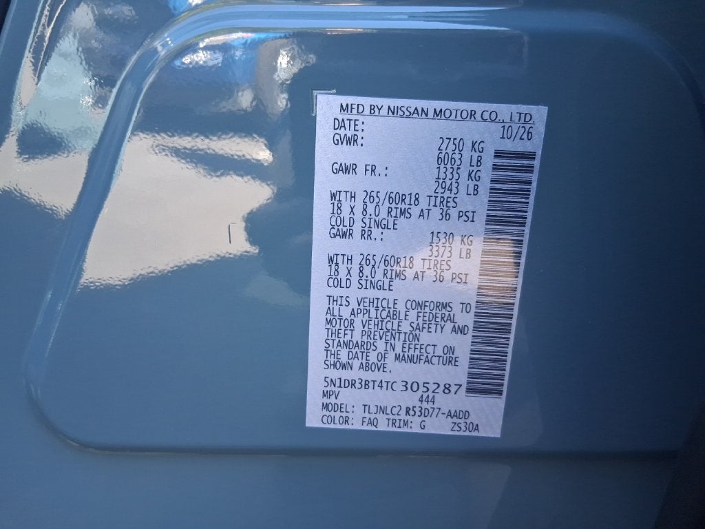 2026 Nissan Pathfinder Rock Creek
