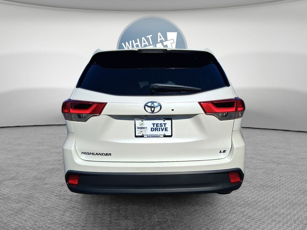 2019 Toyota Highlander LE Plus