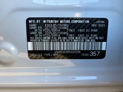 2024 Mitsubishi Outlander Sport Base