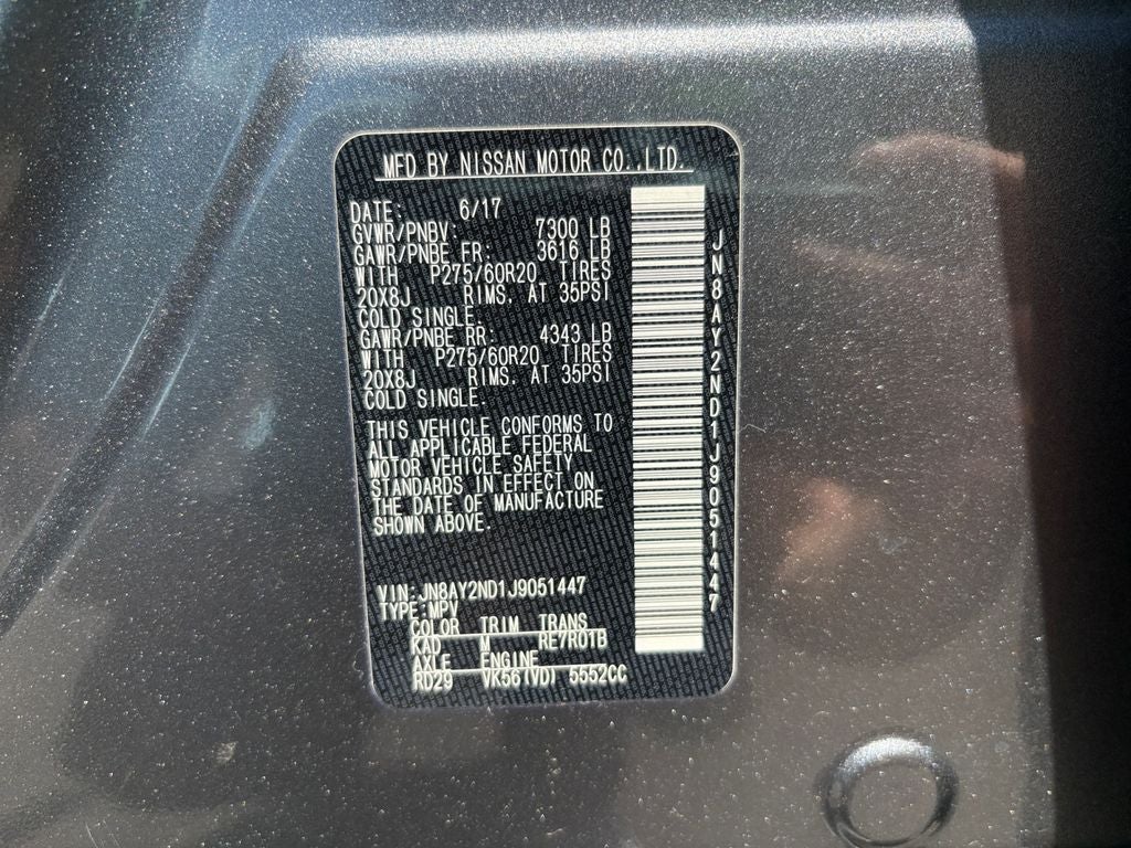2018 Nissan Armada Platinum