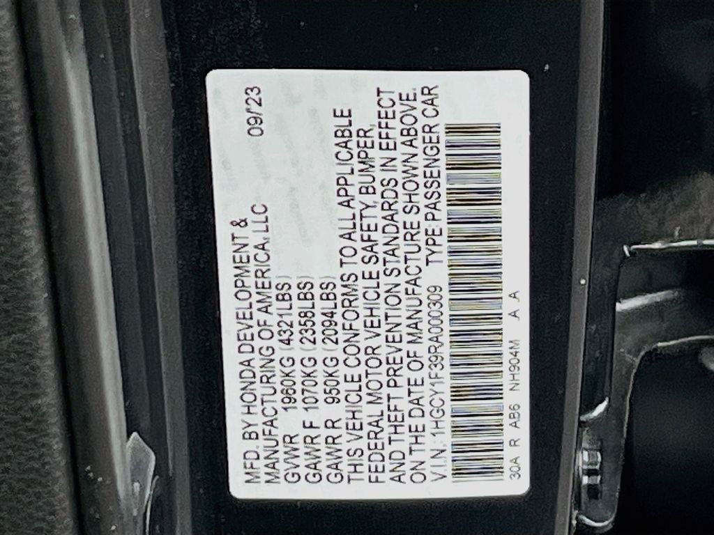 2024 Honda Accord EX