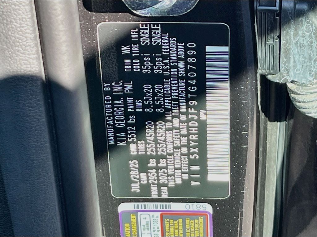 2026 Kia Sorento X-Line EX